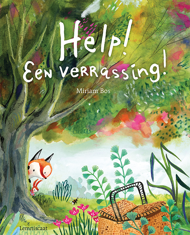 ‘Help! Een verrassing! – © Miriam Bos – Lemniscaat